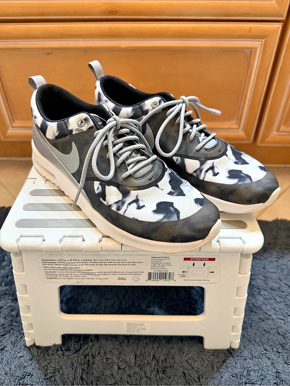 Nike Air Max 90 Camo Athletic Shoes US 9.5